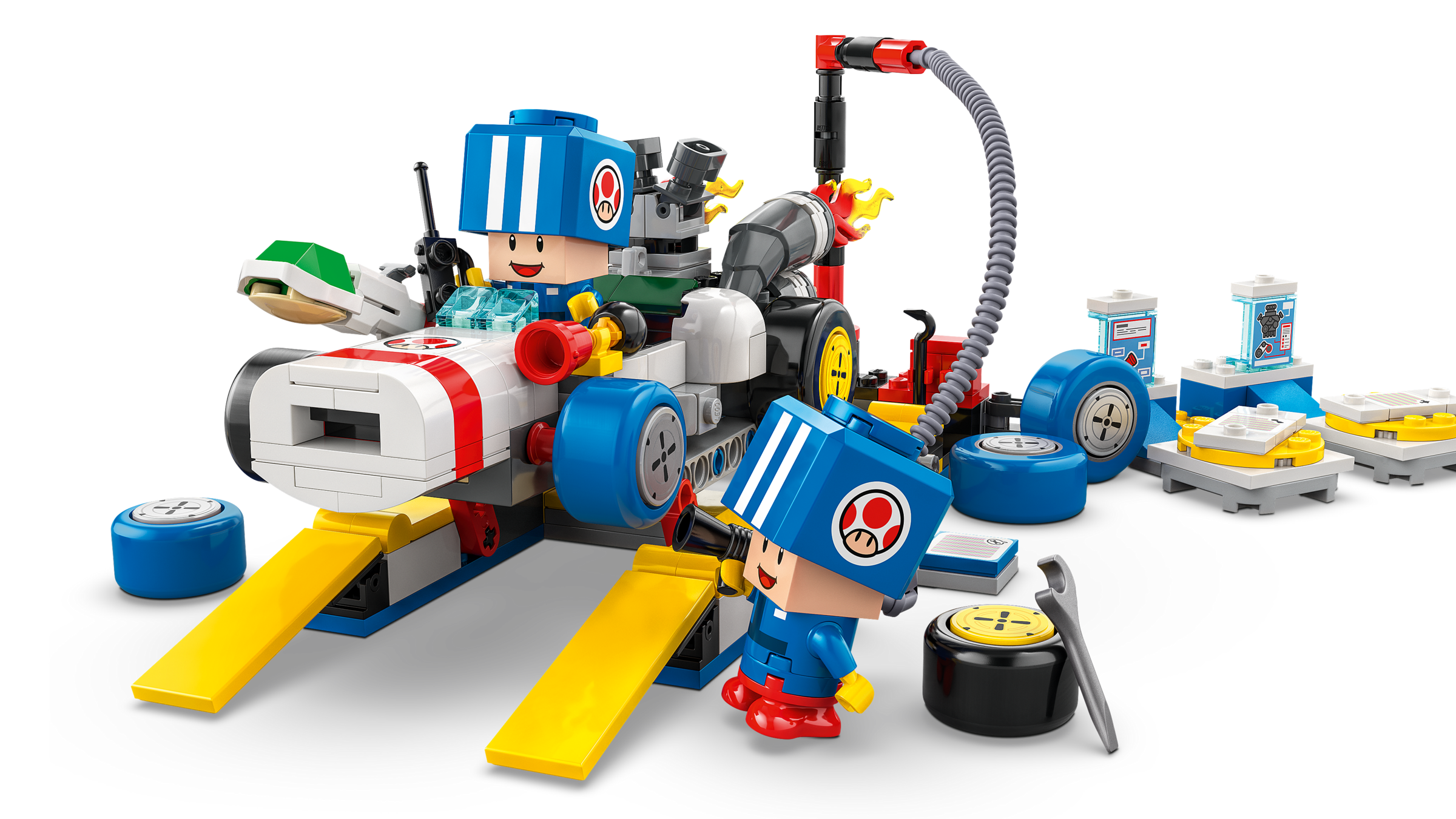 Lego Mario Kart  Toads Garage