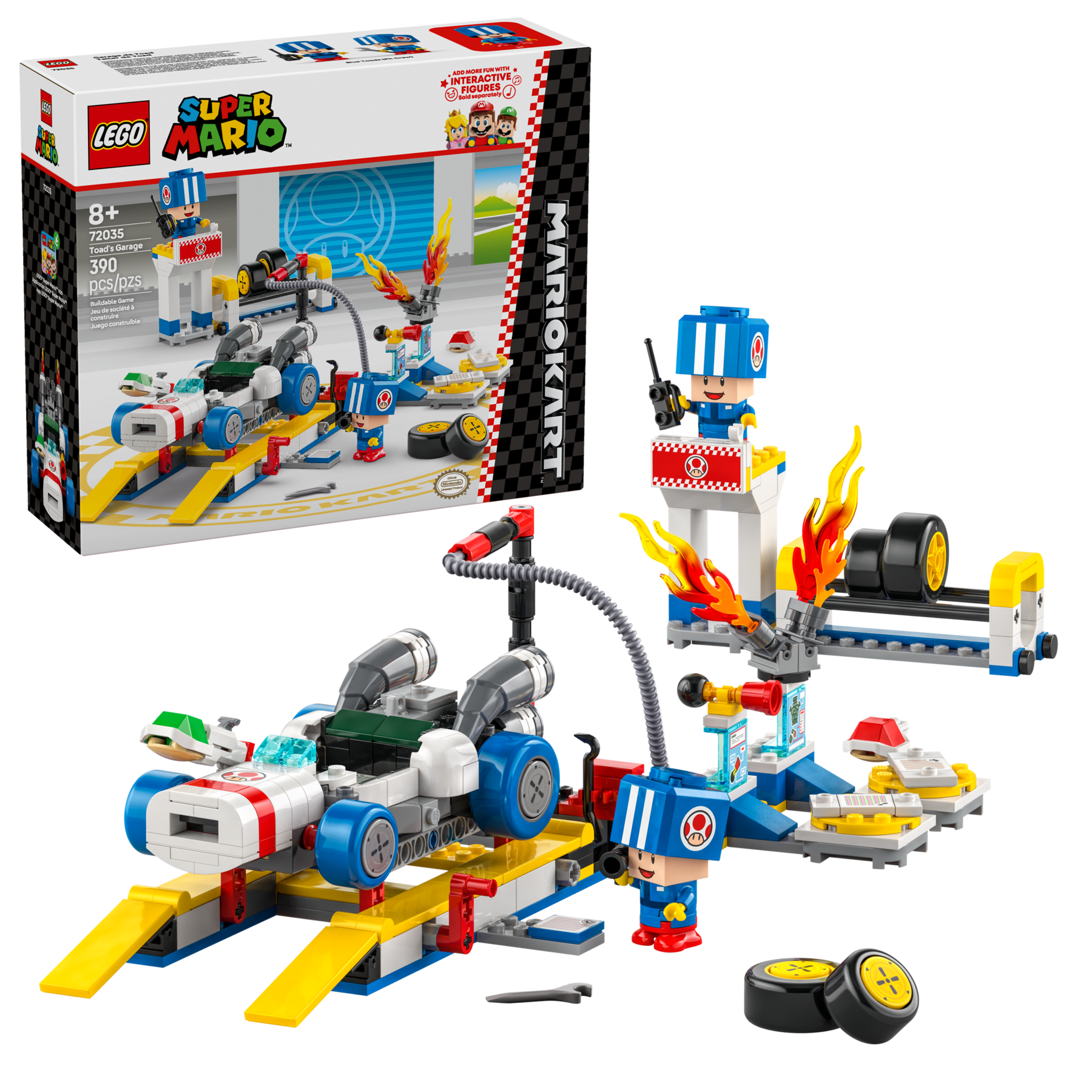 Lego Mario Kart  Toads Garage