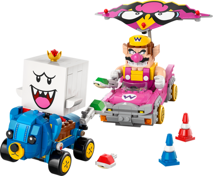 Lego Mario Kart  Wario  King Boo