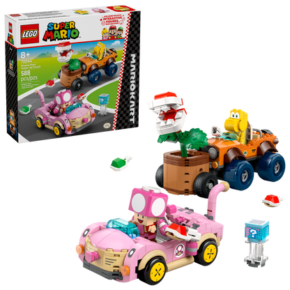 Lego Mario Kart  Piranha Plant PowerUp Pursuit