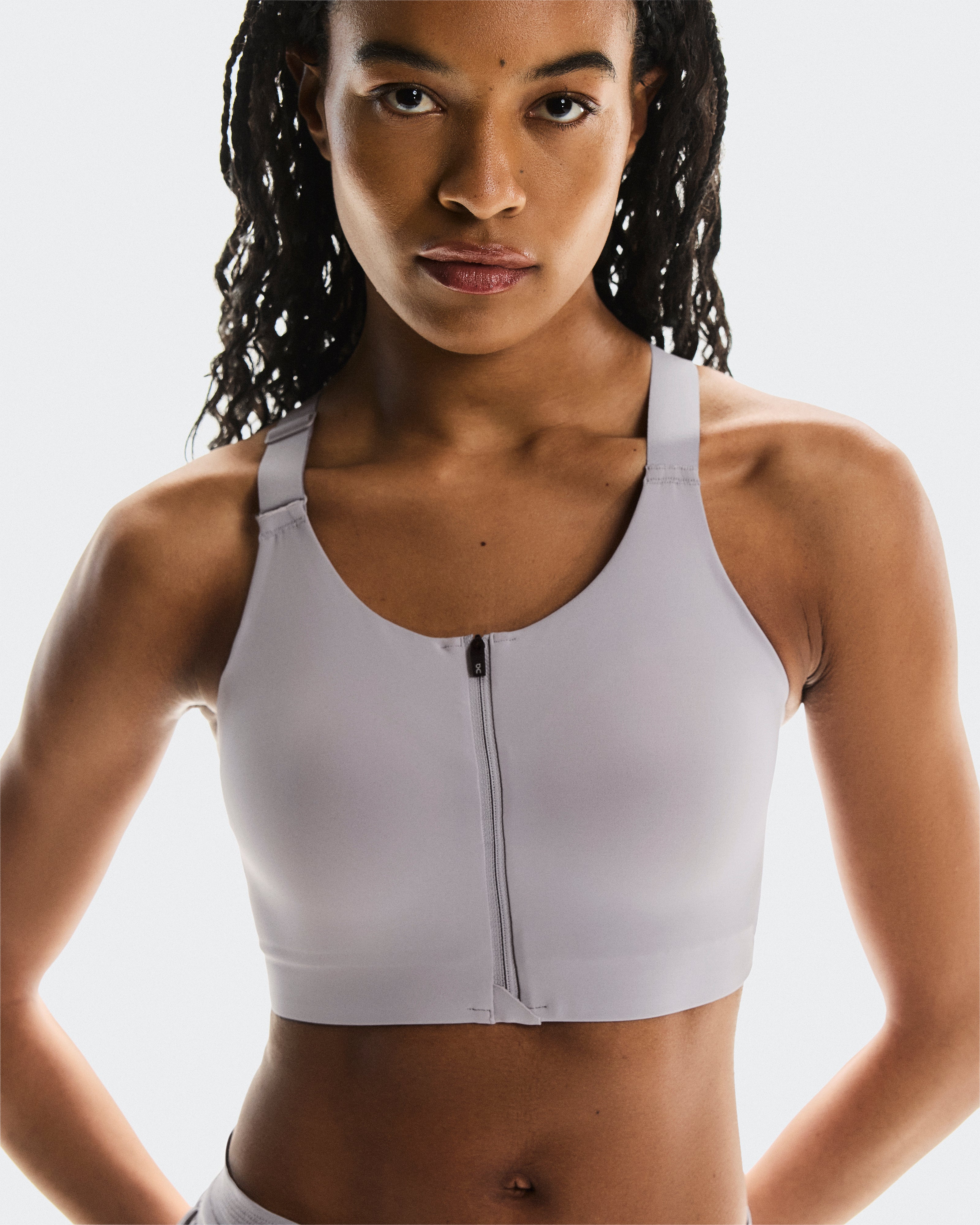 On Endurance Bra Zip Lilac (Women'S)