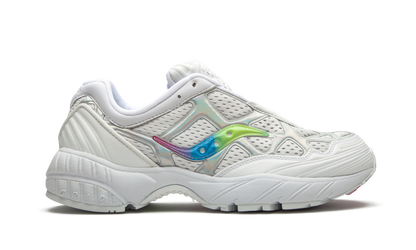 Saucony Grid Web Iridescent White
