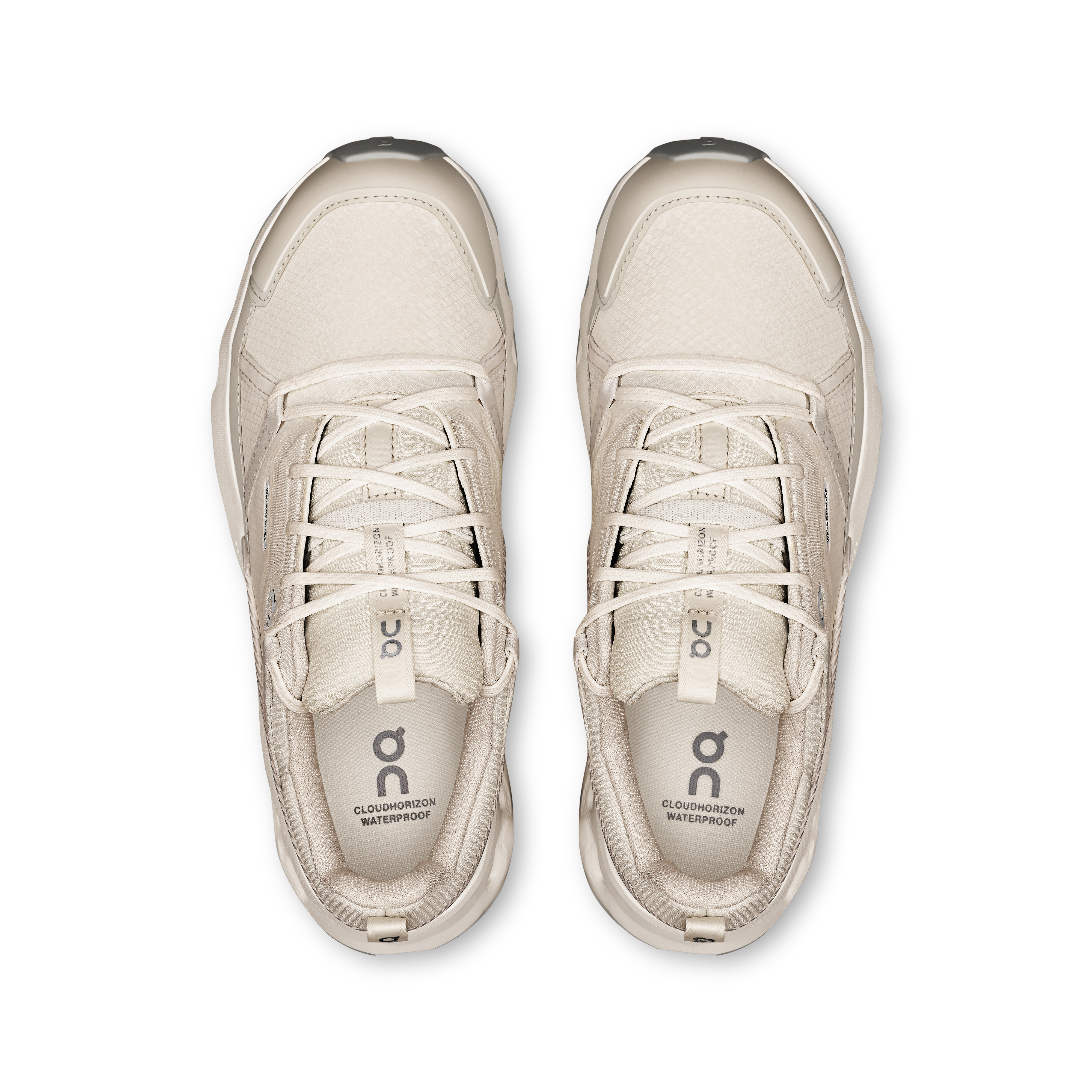 on running cloudhorizon running waterproof ivory ice (women's)