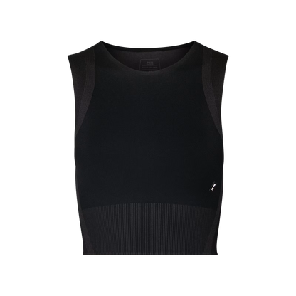 On Studio Knit Crop Black | Eclipse (Women'S)