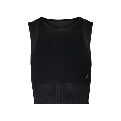 On Studio Knit Crop Black | Eclipse (Women'S)