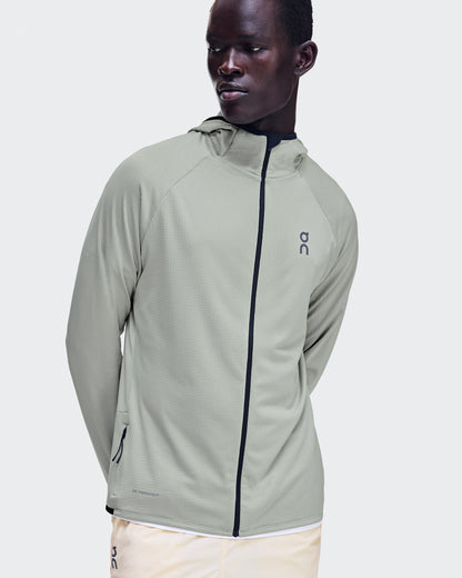 On Climate Zip Hoodie Brume