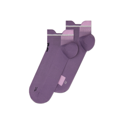 On Performance Run Sock Low Dewberry | Sakura