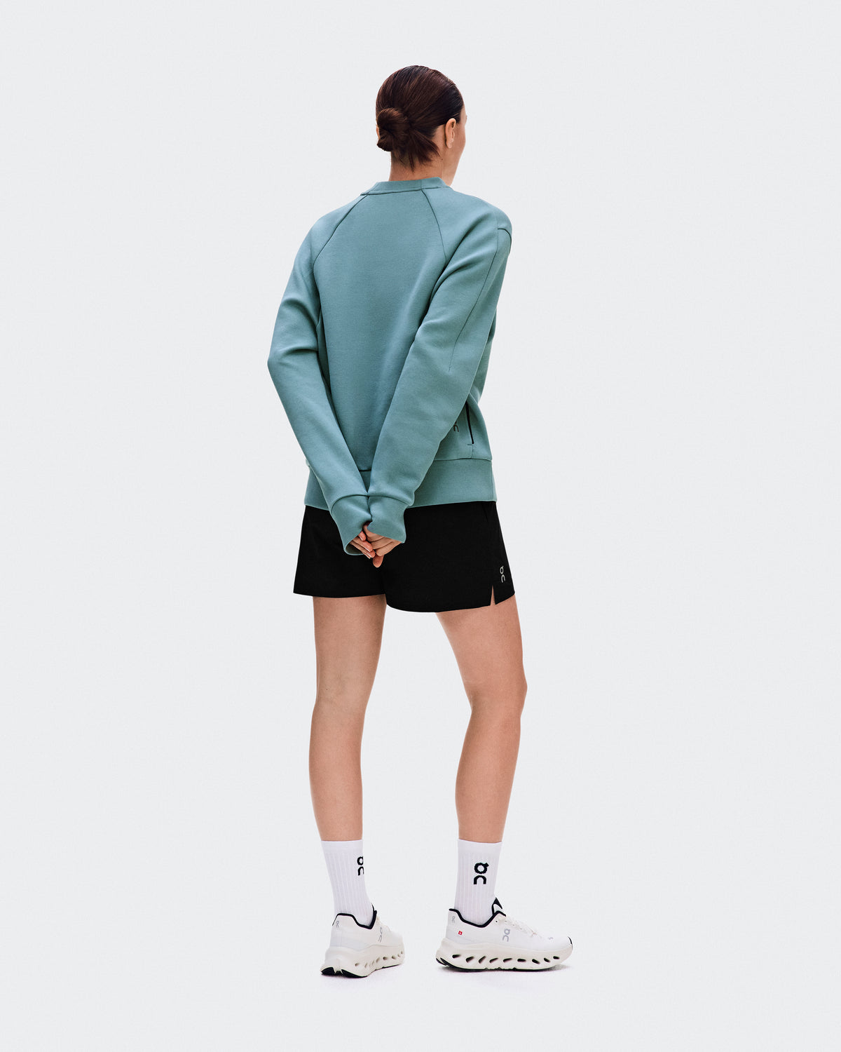 On Focus Tech Crew Agave (Women'S)
