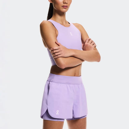 On 3" Court Shorts 2-In-1 Bloom (Women'S)