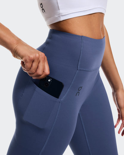 On Studio Flared Tights 32" Acai (Women'S)