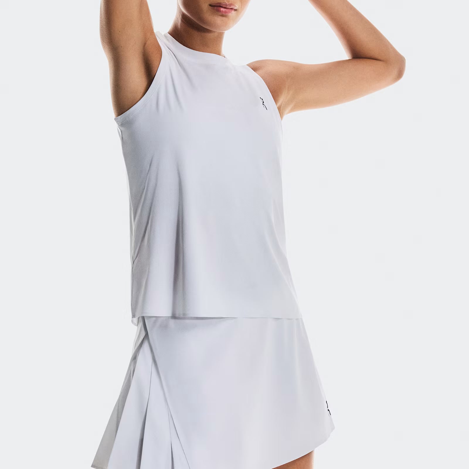 On Court Skirt Side Pleat White (Women'S)