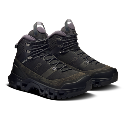 on running cloudrock trek waterproof black (women's)