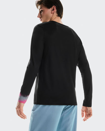 On Court Long-T Black | Rock