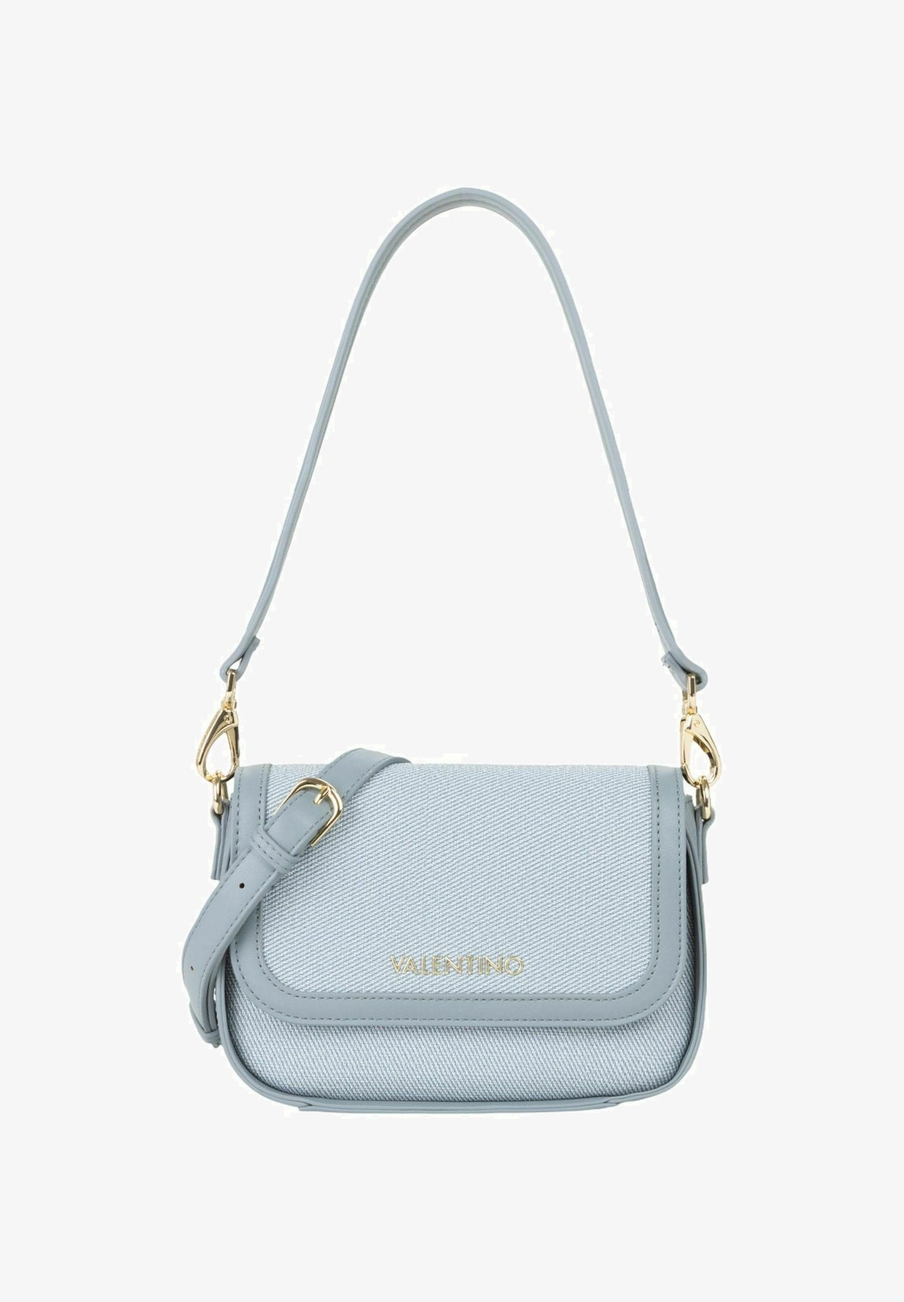 Valentino Bags Atena Flap Bag - Handbag - Denim