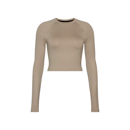 On Studio Long-T Crop Desert (Women'S)