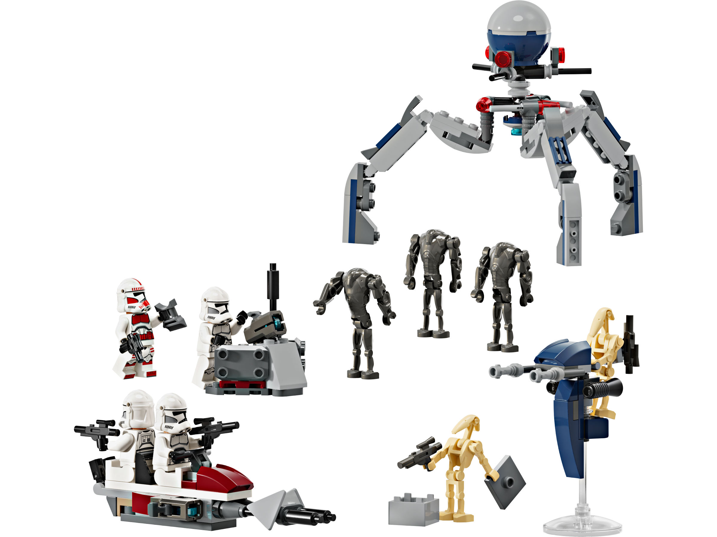 Lego Clone Trooper  Battle Droid Battle Pack