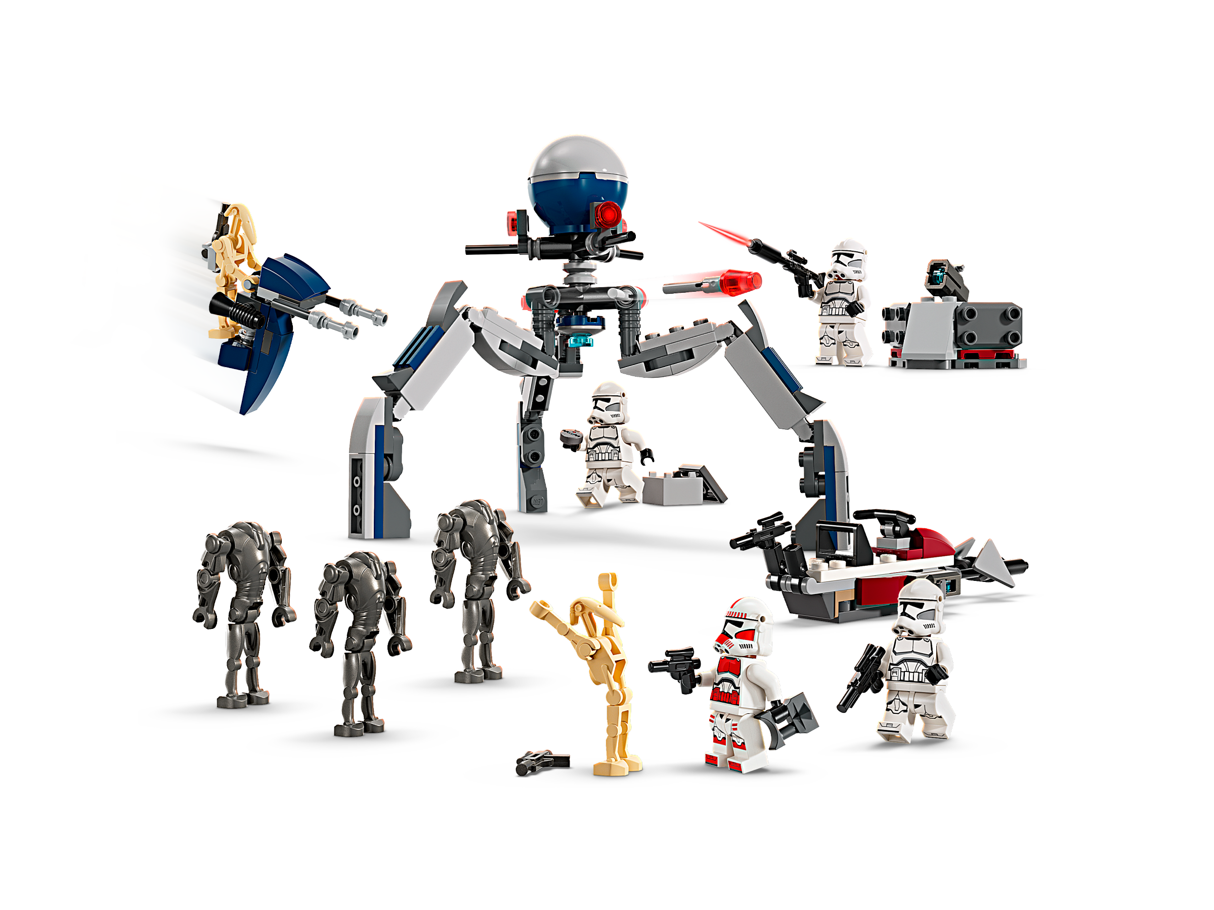 Lego Clone Trooper  Battle Droid Battle Pack