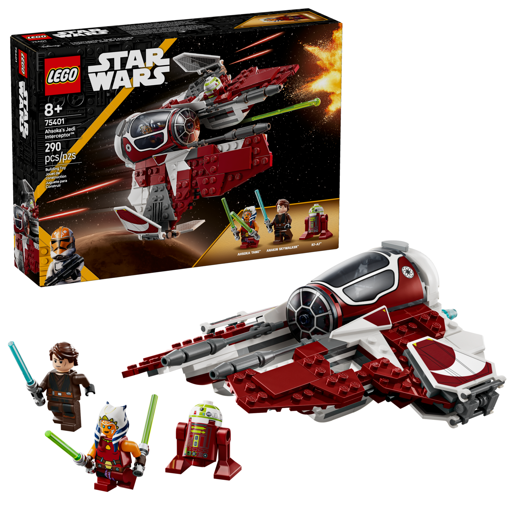 Lego Ahsokas Jedi Interceptor