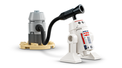 Lego Mando and Grogus N1 Starfighter