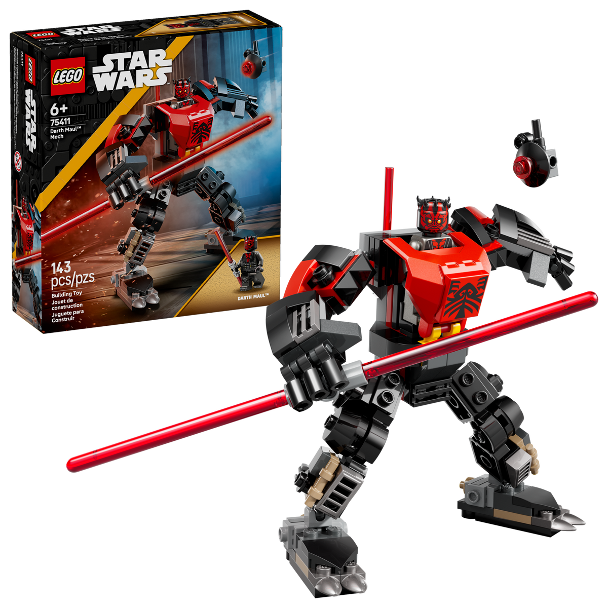 LEGO Darth Maul Mech, side profile