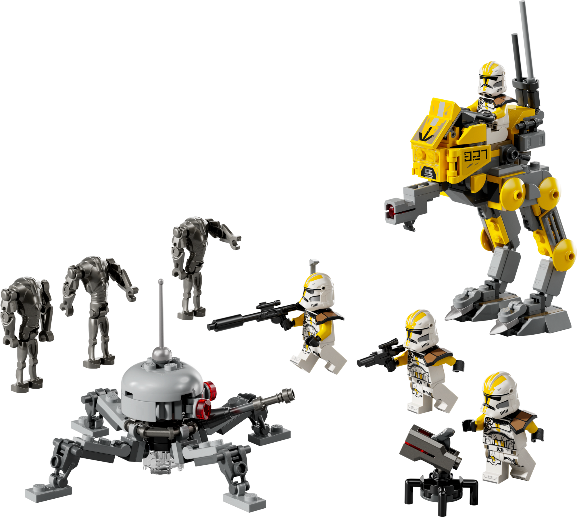 Lego 327th Star Corps Clone Troopers Battle Pack