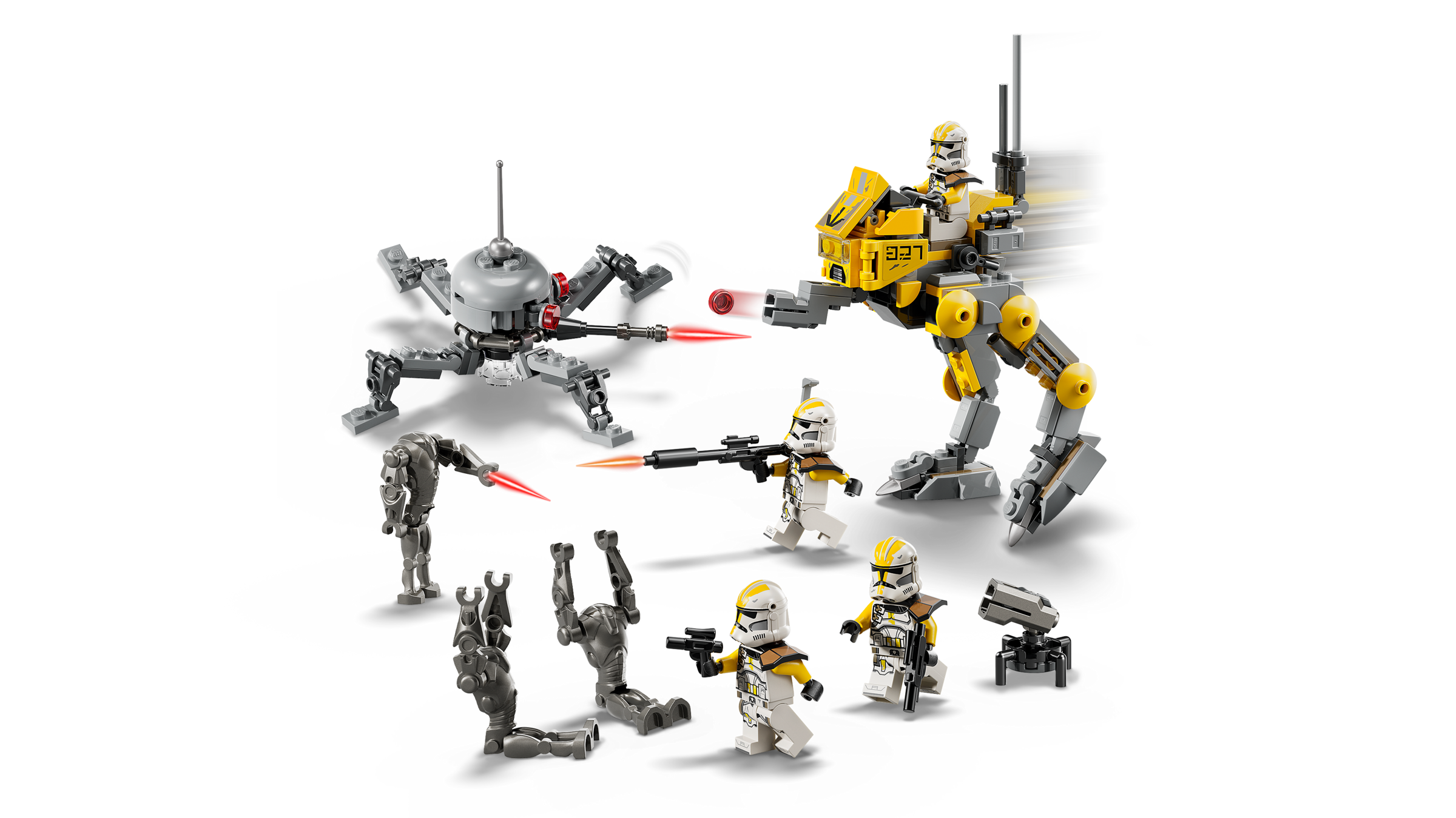 Lego 327th Star Corps Clone Troopers Battle Pack