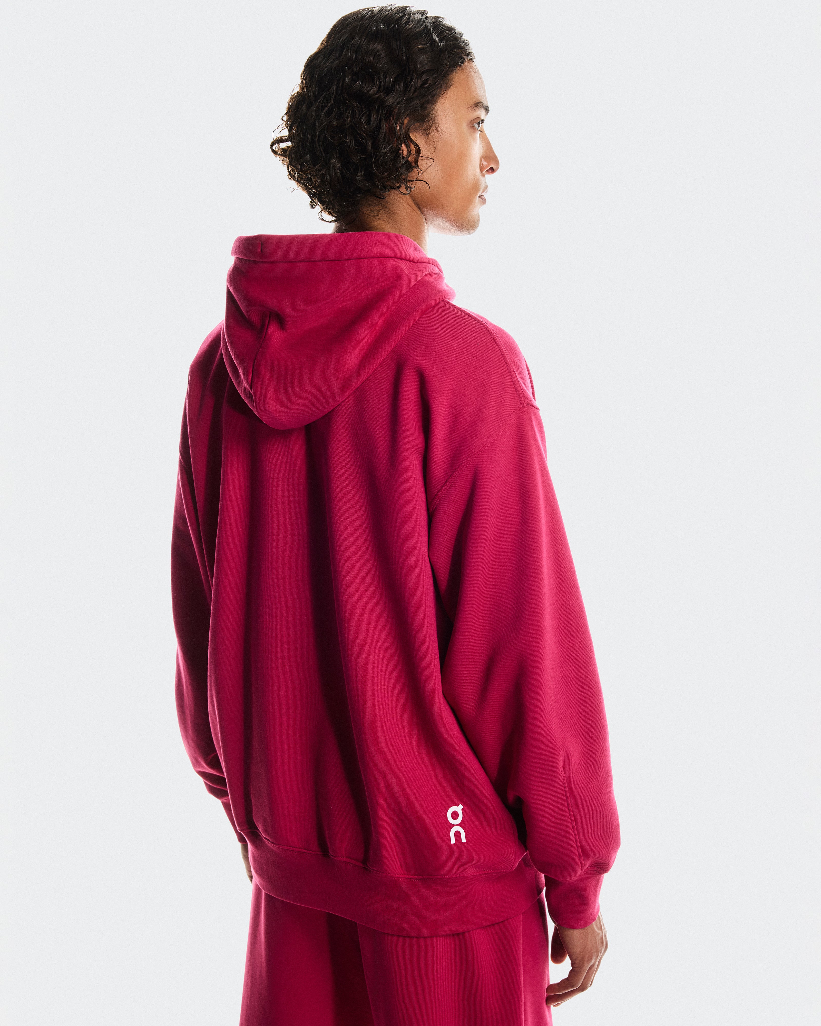 On Club Hoodie Grenadine