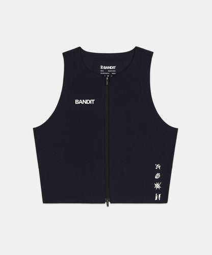 Bandit Womens Adapto Distance Race Top Black