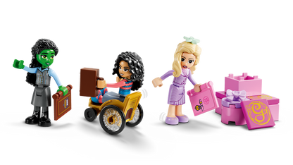 Lego Glinda Elphaba  Nessarose at Shiz University