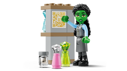 Lego Glinda Elphaba  Nessarose at Shiz University