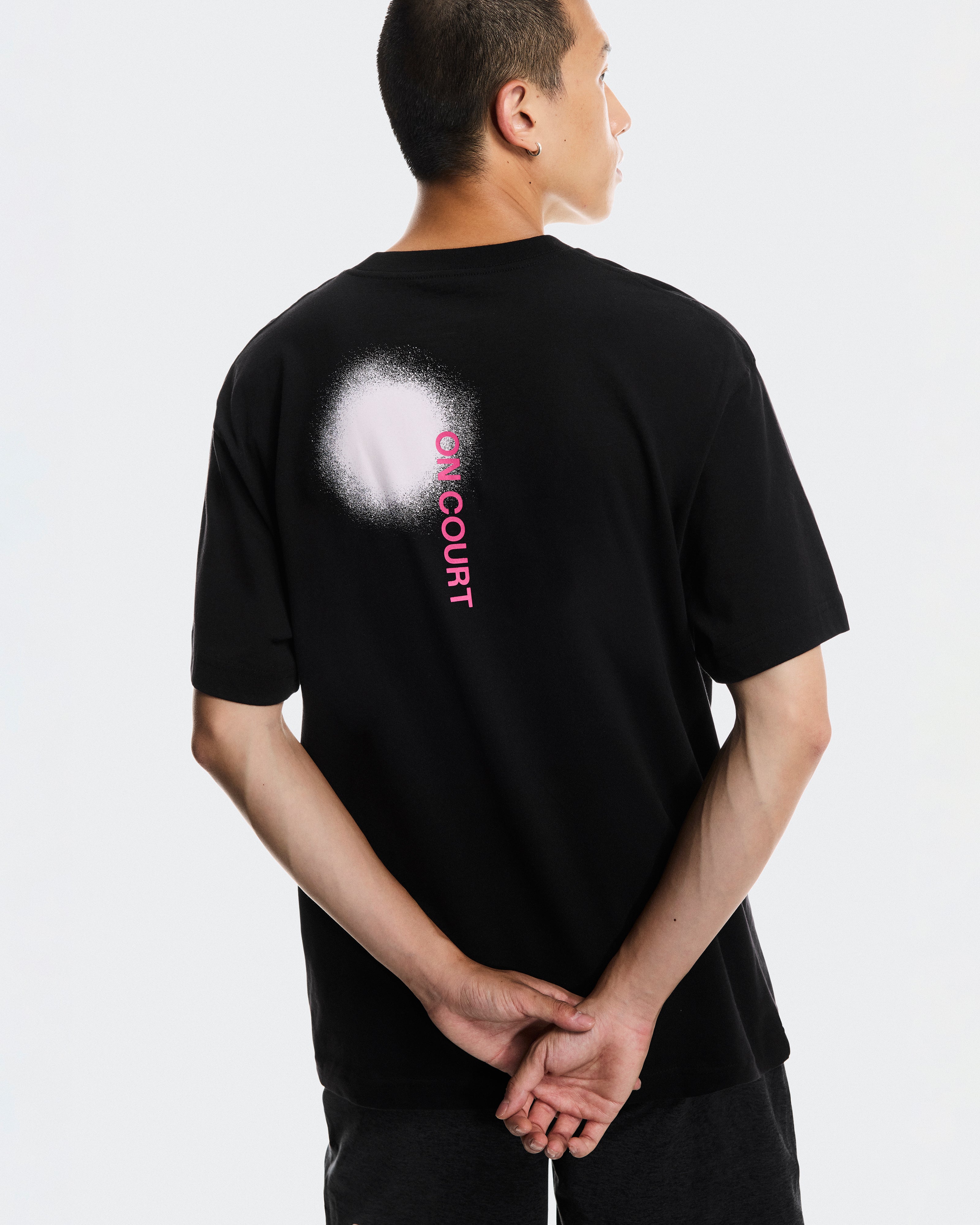 On Club-T Smash Black | Orchid