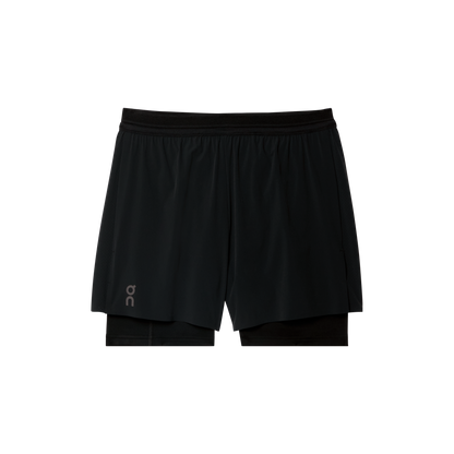 On 5" Performance 2/1 Shorts Black