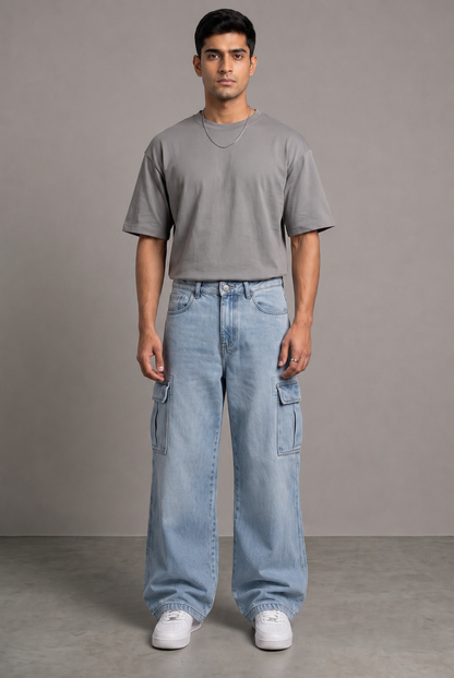 ICED DENIM MEN'S CARGO