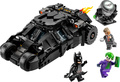 Lego Batman Tumbler vs TwoFace  The Joker