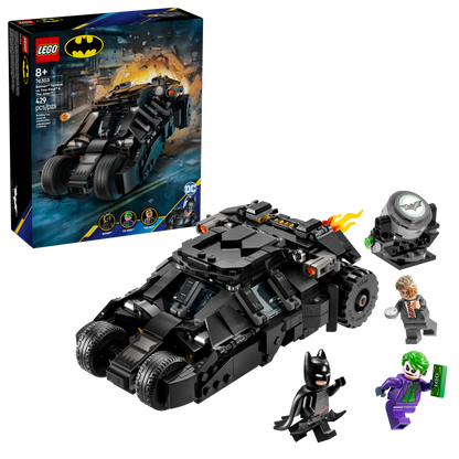 Lego Batman Tumbler vs TwoFace  The Joker