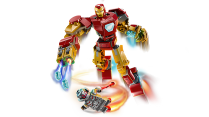 Lego Iron Man Mech vs Ultron