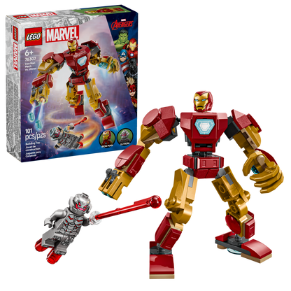 Lego Iron Man Mech vs Ultron
