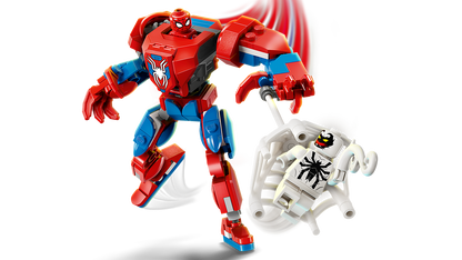 Lego SpiderMan Mech vs AntiVenom