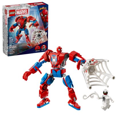 Lego SpiderMan Mech vs AntiVenom
