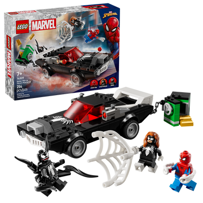 Lego SpiderMan vs Venom Muscle Car