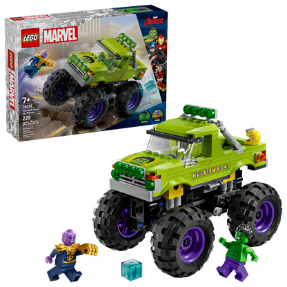 Lego The Hulk Truck vs Thanos