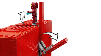 Lego MARVEL Logo  Minifigures