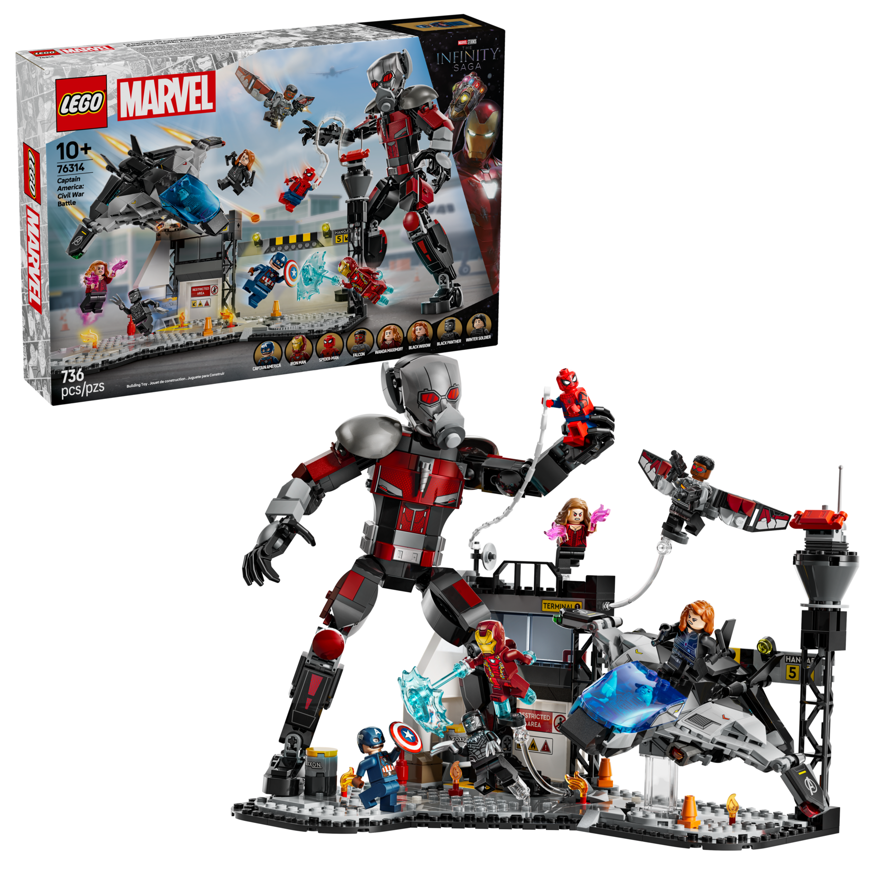 Lego Captain America Civil War Action Battle