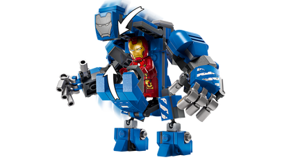 Lego Iron Mans Laboratory Hall of Armor