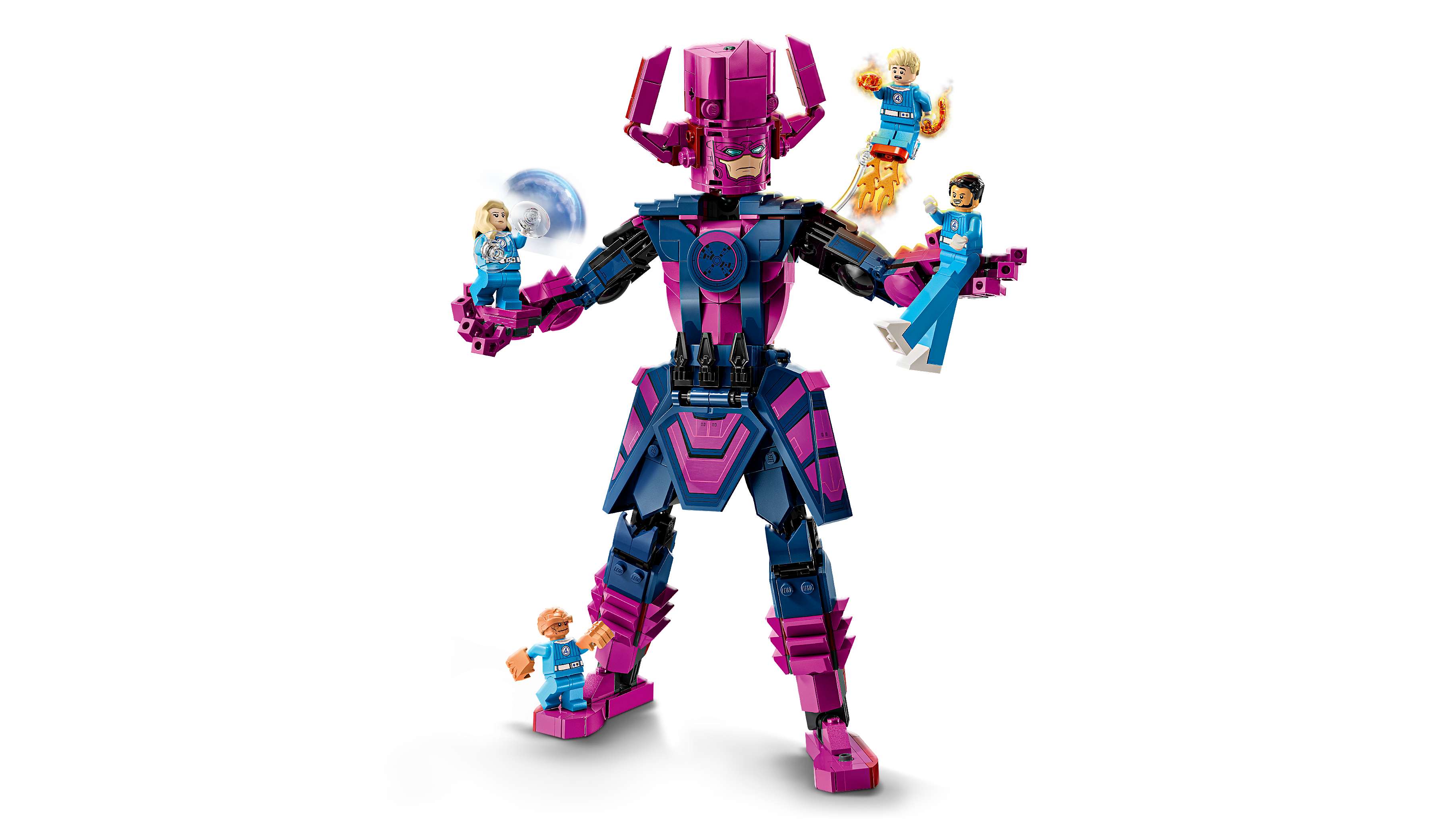 Lego Fantastic Four vs Galactus Construction Figure