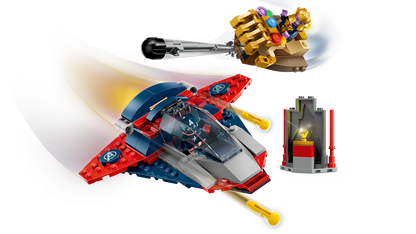 Lego Captain America vs Thanos