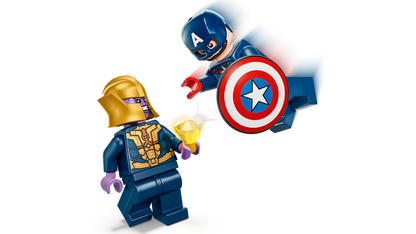 Lego Captain America vs Thanos