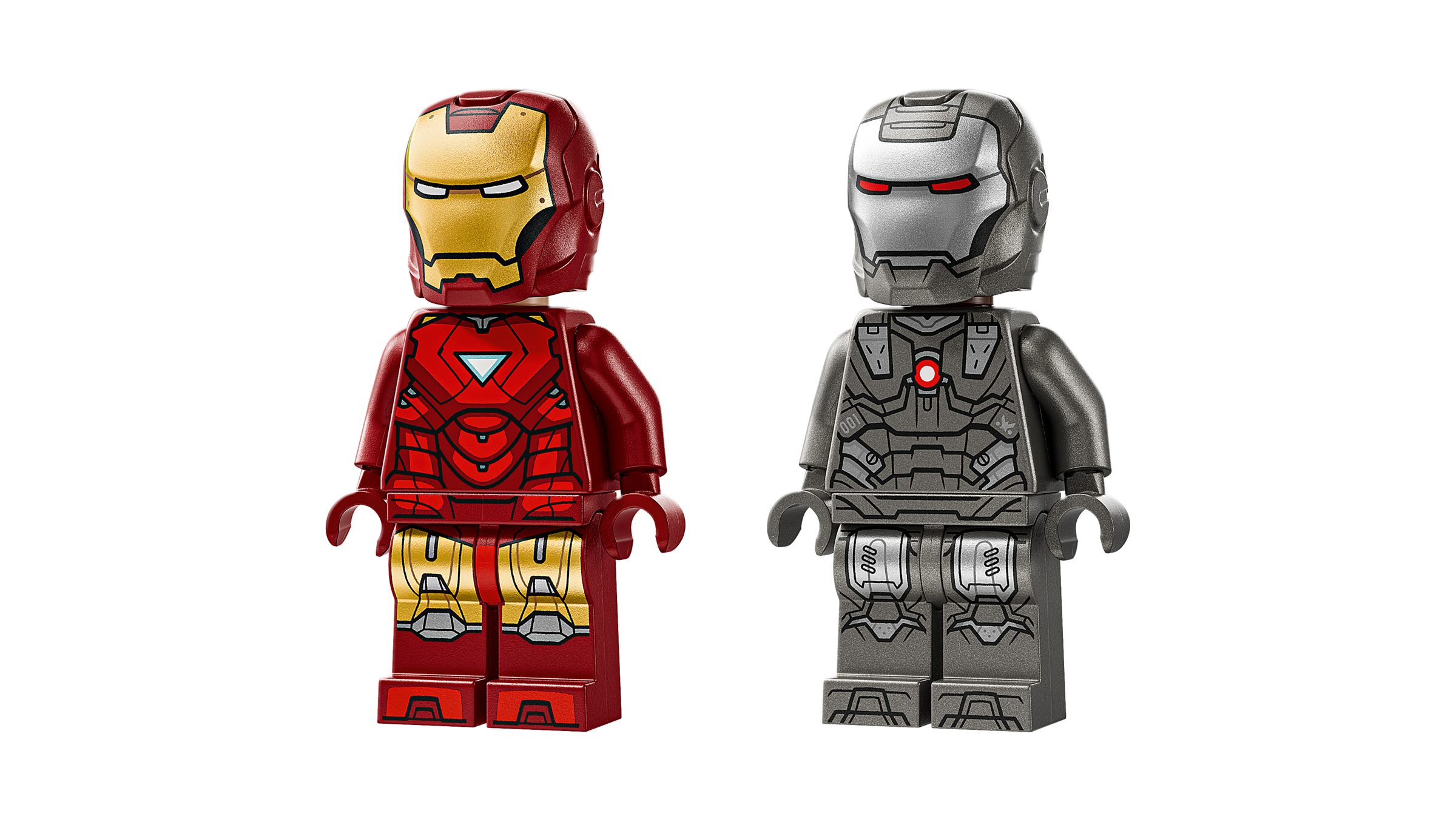 Lego Iron Man  War Machine vs Hammer Drones