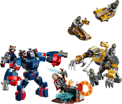 Lego Avengers Endgame Thor vs Chitauri