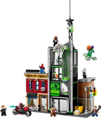 Lego SpiderMan vs Oscorp